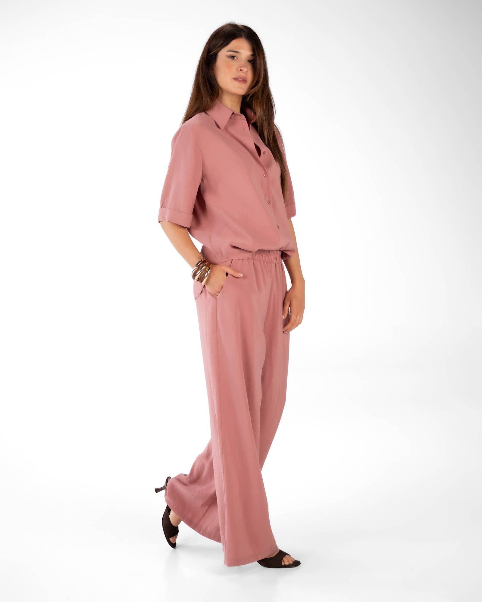 CAMICIA HAZEL ROSA