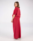 CAMICIA HAZEL ROSSO