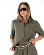 CAMICIA HAZEL VERDE