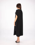 ABITO IN TWILL MARGHE NERO