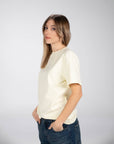 T-SHIRT BRISTOL PASTEL YELLOW