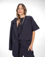 T-SHIRT AMARE BLU NAVY