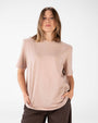 T-SHIRT CON SPALLINE KAFKA BEIGE