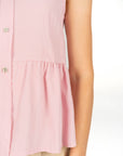 TOP CAMICIA MAYA ROSA