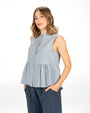 TOP CAMICIA MAYA SKY