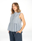 TOP CAMICIA MAYA SKY
