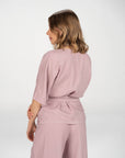 BLUSA CHLOE LAVANDA PALLIDO