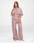 BLUSA CHLOE LAVANDA PALLIDO