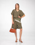 SET IN TWILL MARGHE VERDE