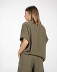 SET IN TWILL MARGHE VERDE
