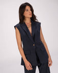 GILET COHEN BLU NAVY