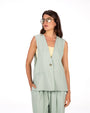 GILET LISBONA ACQUA