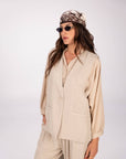 GILET LISBONA PIETRA