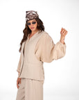 GILET LISBONA PIETRA