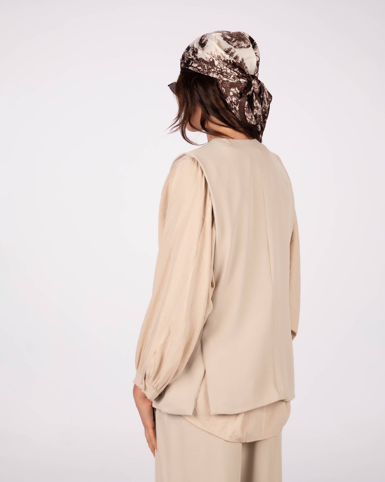 GILET LISBONA PIETRA