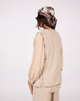 GILET LISBONA PIETRA