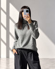 DOLCEVITA OTHELLO MISTO CASHMERE GREY