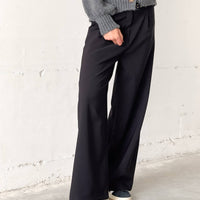 OVERSIZED DAMIAN TROUSERS NERO