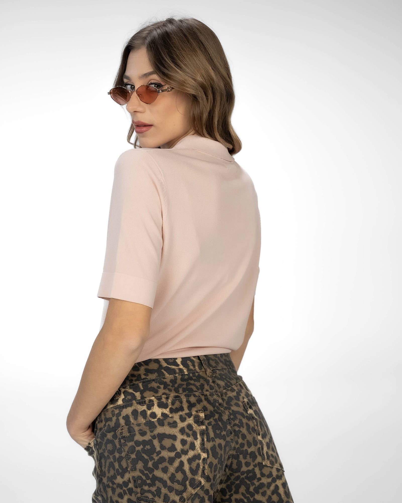 POLO IN MAGLIA POLINA ROSA