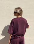 T-SHIRT AMBER VINO