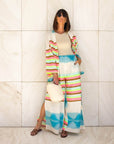KIMONO AZTECO FLUO