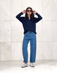 DENIM BARREL STONE WASH