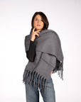 SCIARPA DEVIN GRIGIO