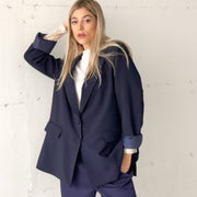 OVERSIZED DAMIAN BLAZER BLUE