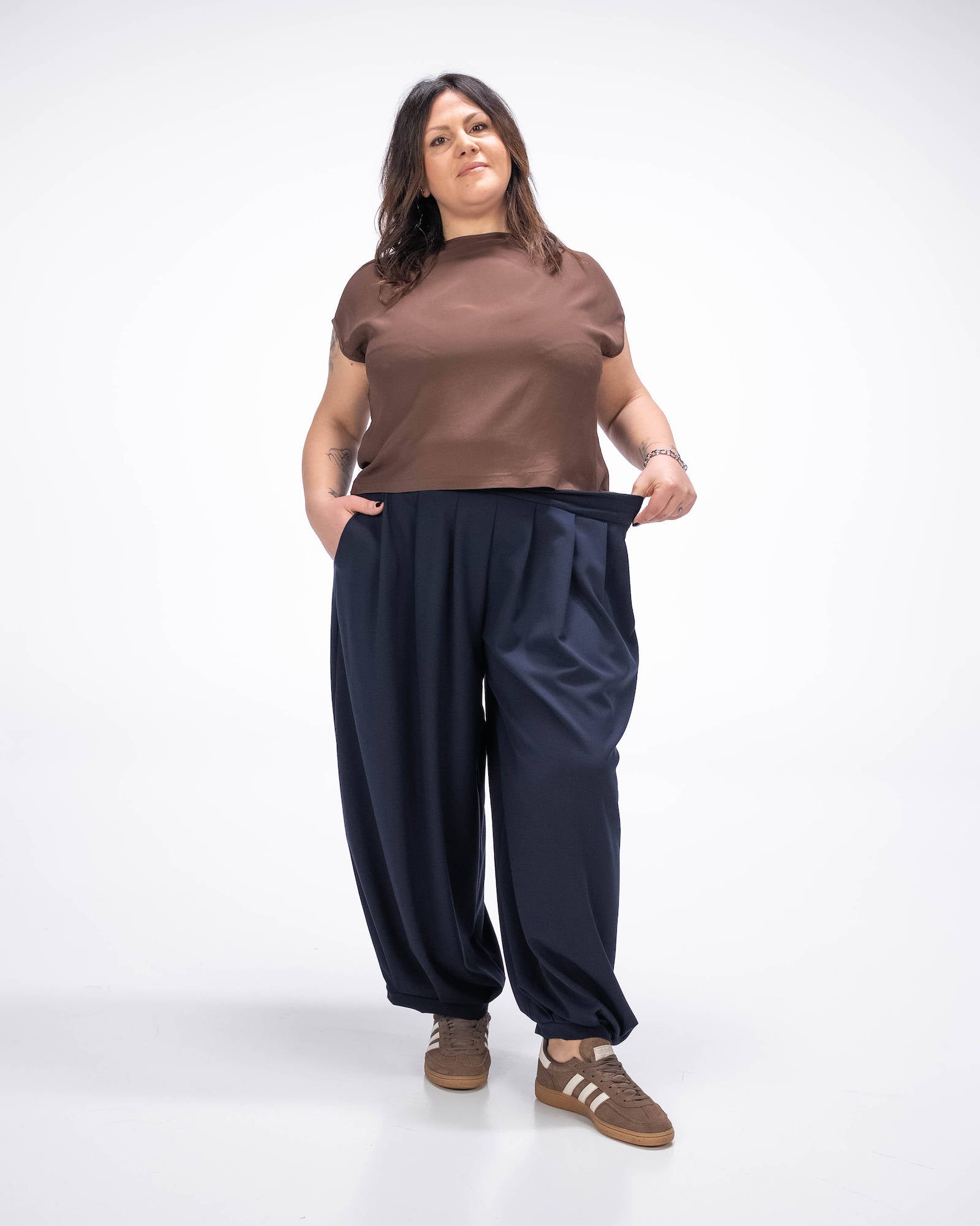 BLUSA GIGLIO CHOCO