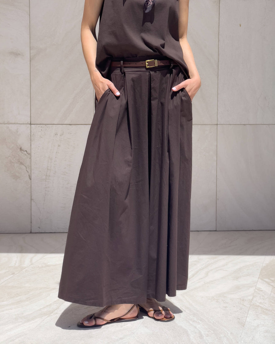 PANTALONE PILAR MARRONE