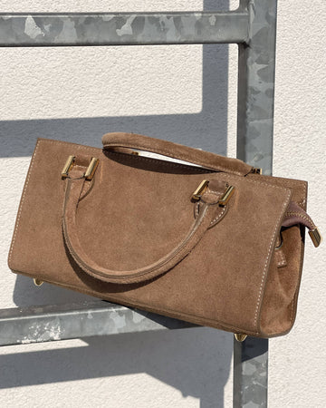 BORSA IN PELLE CELINA TAUPE