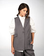 GILET HENRI GRIGIO