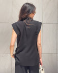 GILET MARIDA NERO
