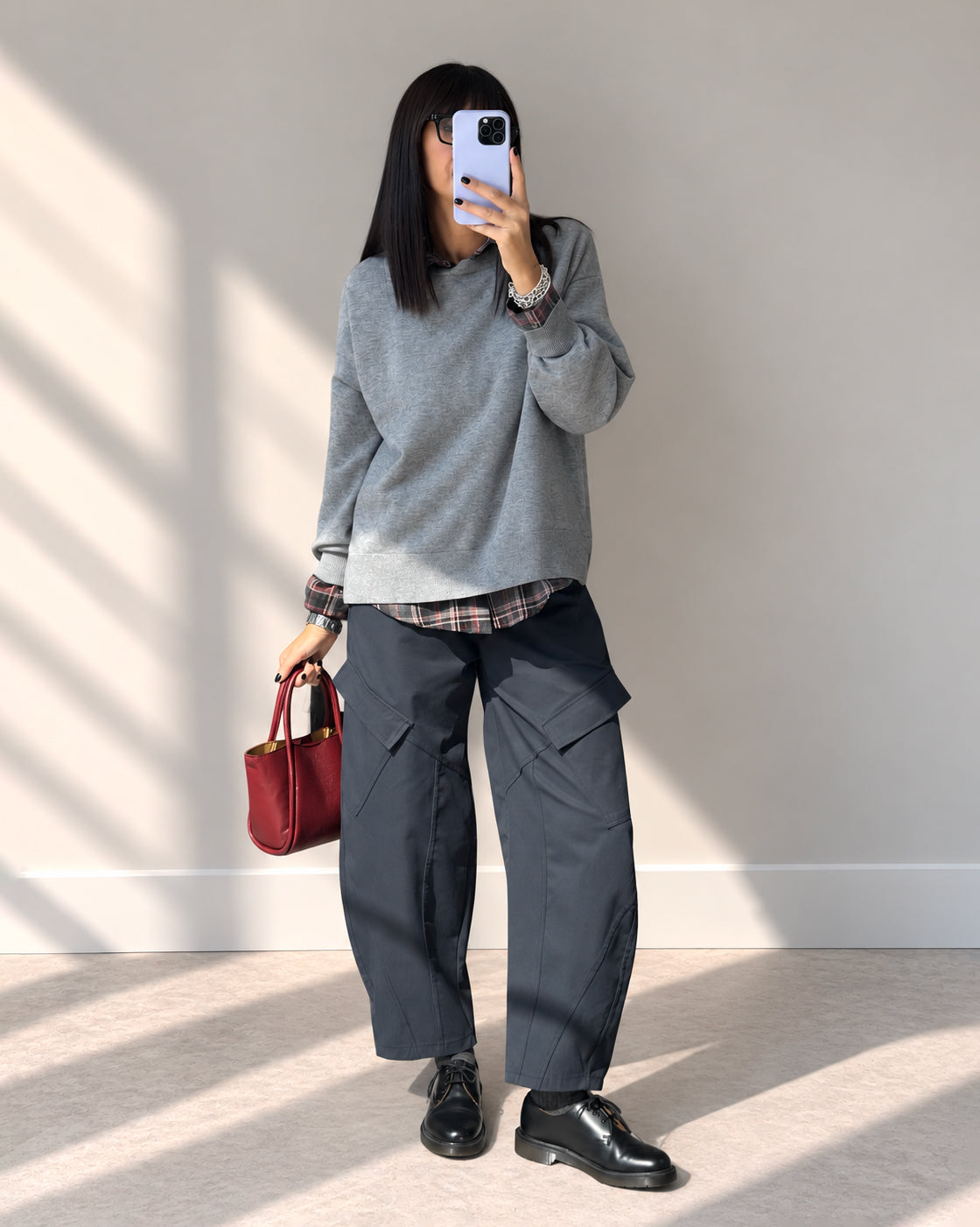 PANTALONE CARGO ALBIN ANTRACITE