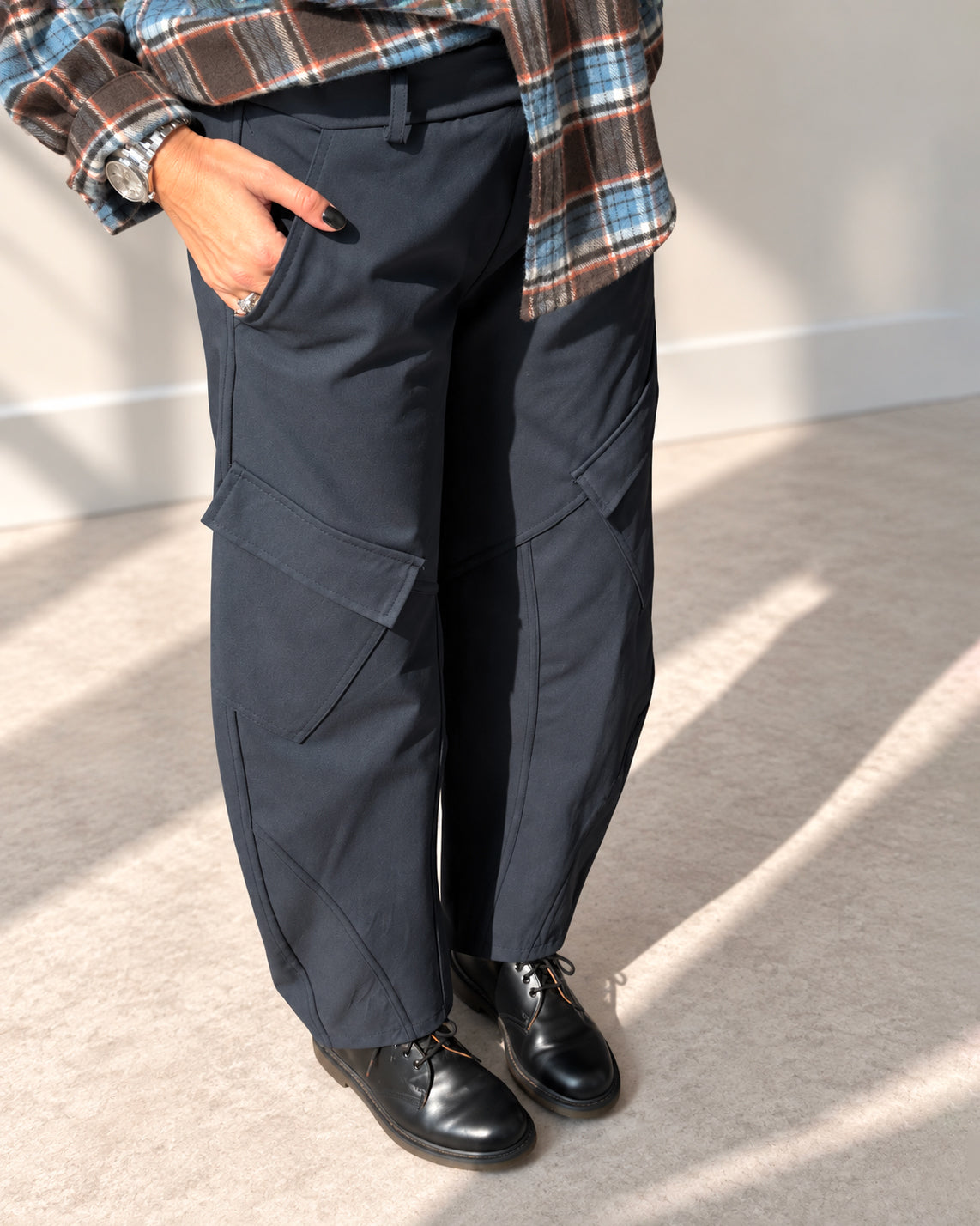 PANTALONE CARGO ALBIN ANTRACITE