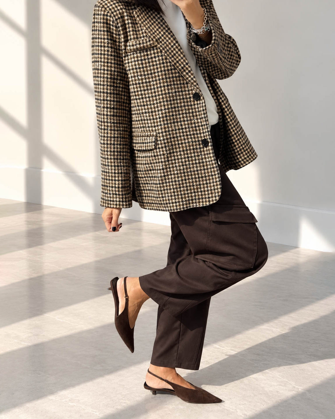 PANTALONE CARGO ALBIN CHOCO