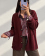 CARDIGAN ASTORIA BORDEAUX