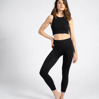 SEAMLESS LEGGINGS ALTHAEA SMOOTH NERO