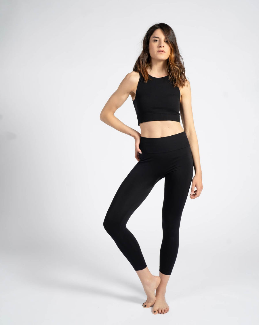 SEAMLESS LEGGINGS ALTHAEA SMOOTH NERO