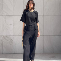 PANTALONE DORIS NERO