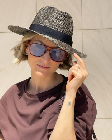 CAPPELLO PANAMA LUX NERO
