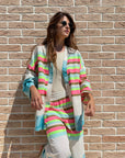 KIMONO AZTECO FLUO