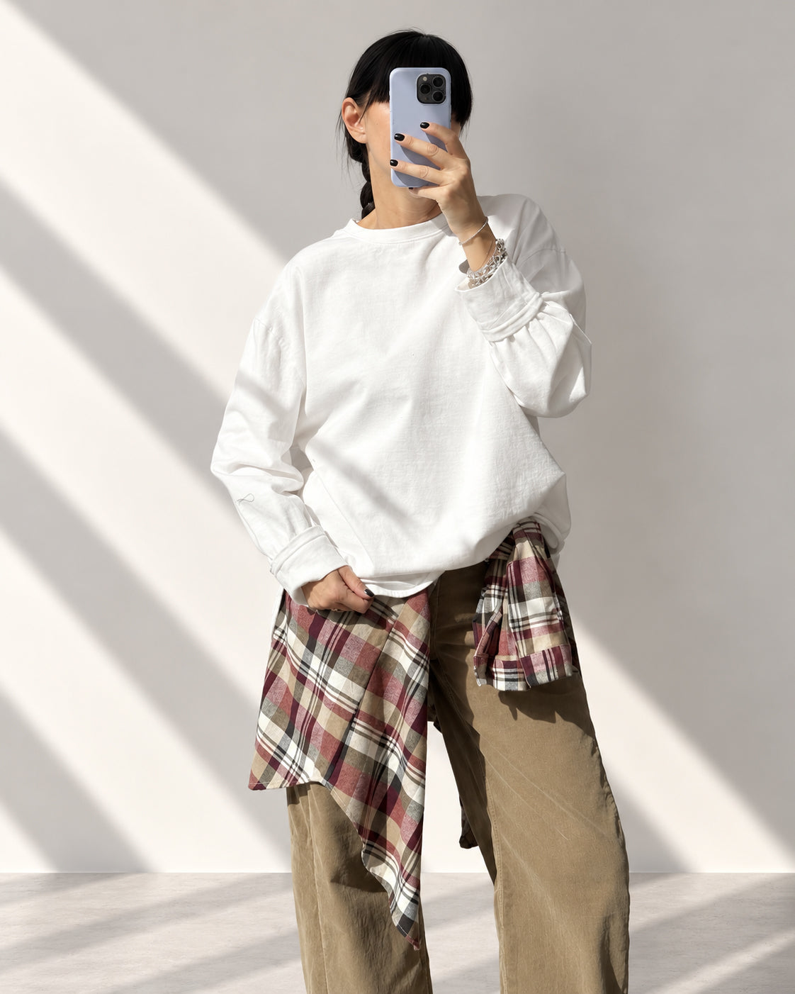 MAXI T-SHIRT BED BIANCO