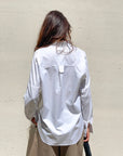 CAMICIA KAREN OXFORD OFF WHITE