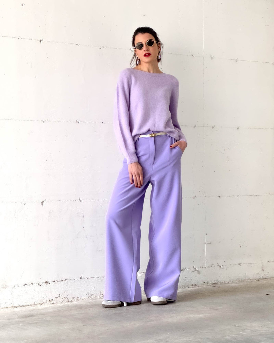 PANTALONE BRANDO LILAC