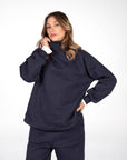 COMPLETO FELPA SIENNA BLU