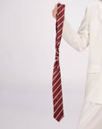 CRAVATTA SILVIE BORDEAUX