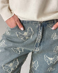 DENIM FARFALLA FADED