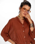 CAMICIA ALICE BRUCIATO