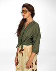 CAMICIA ALICE SAGE GREEN